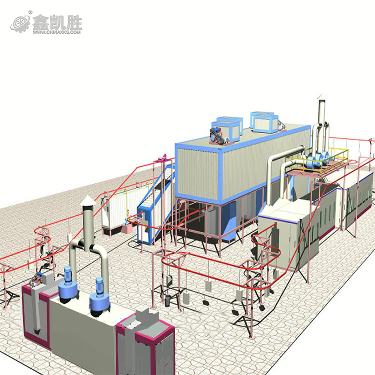 一套靜電噴涂設(shè)備