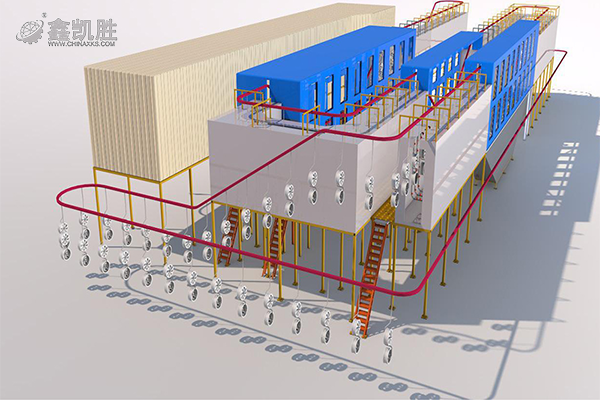 汽車鋁合金輪轂粉末噴涂生產(chǎn)線